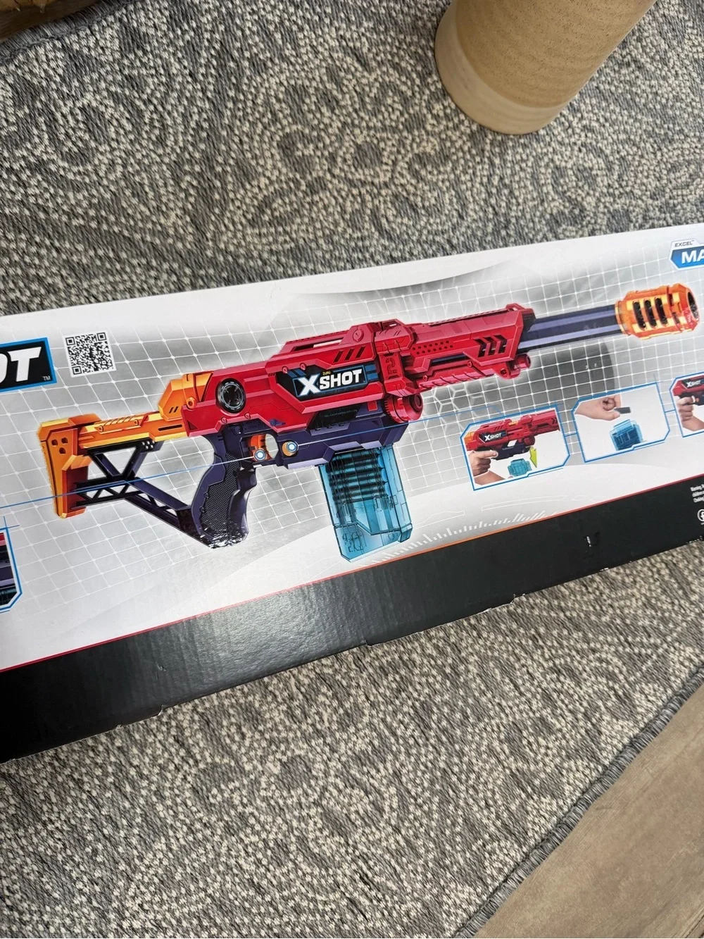 New Zuru X-Shot Max Attack Foam Dart Gun